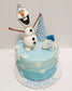 Tarta Frozen 3D