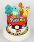 Tarta Pokemon Impresiones Comestibles