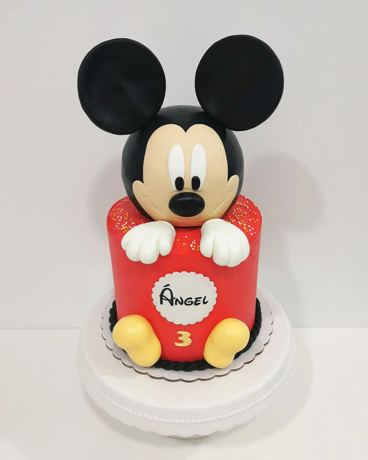 Tarta Cabeza Mickey/Minnie Mouse