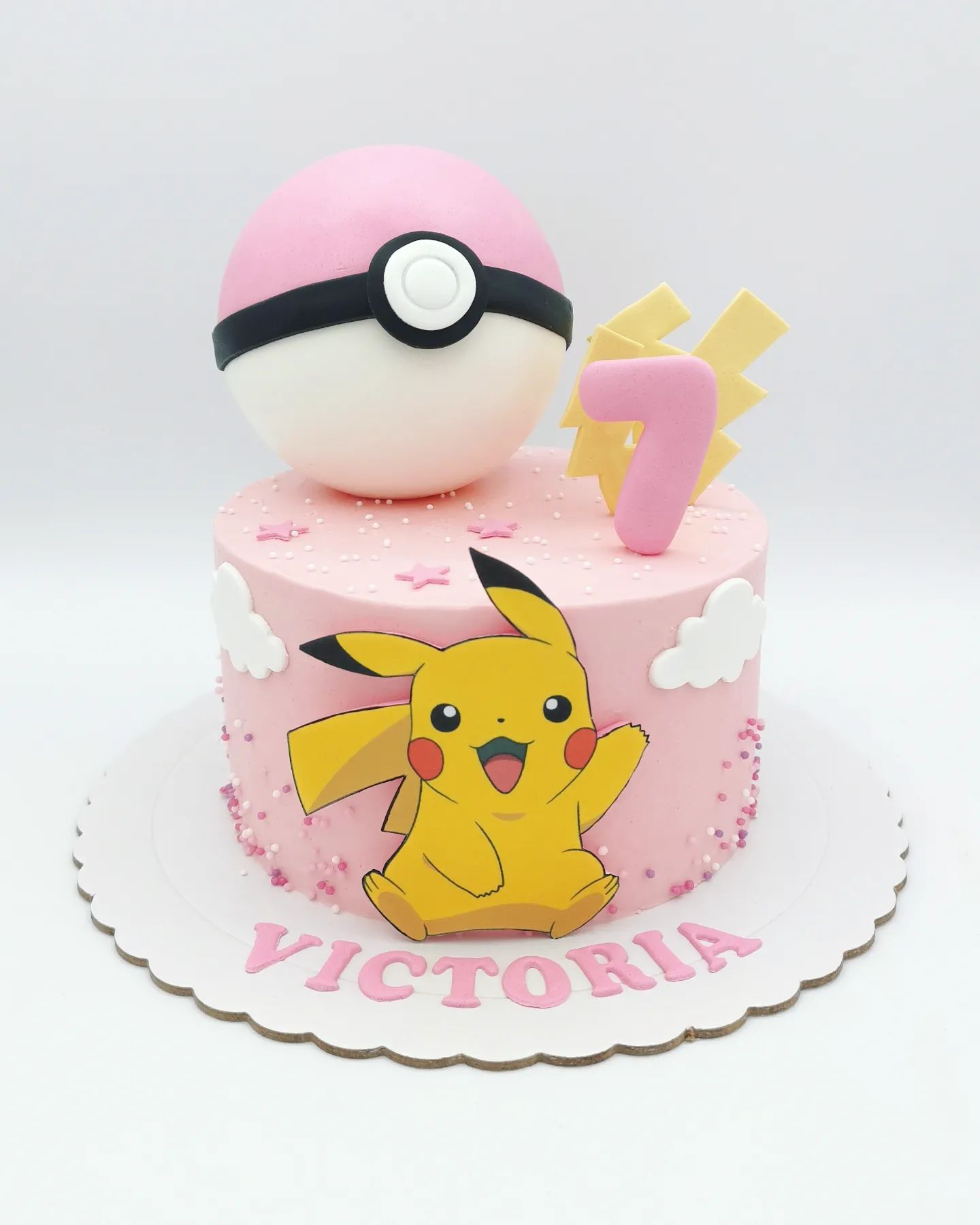 Tarta Pokemon Impresiones Comestibles