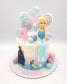 Tarta Frozen 3D