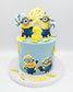 Tarta Minions Impresiones Comestibles