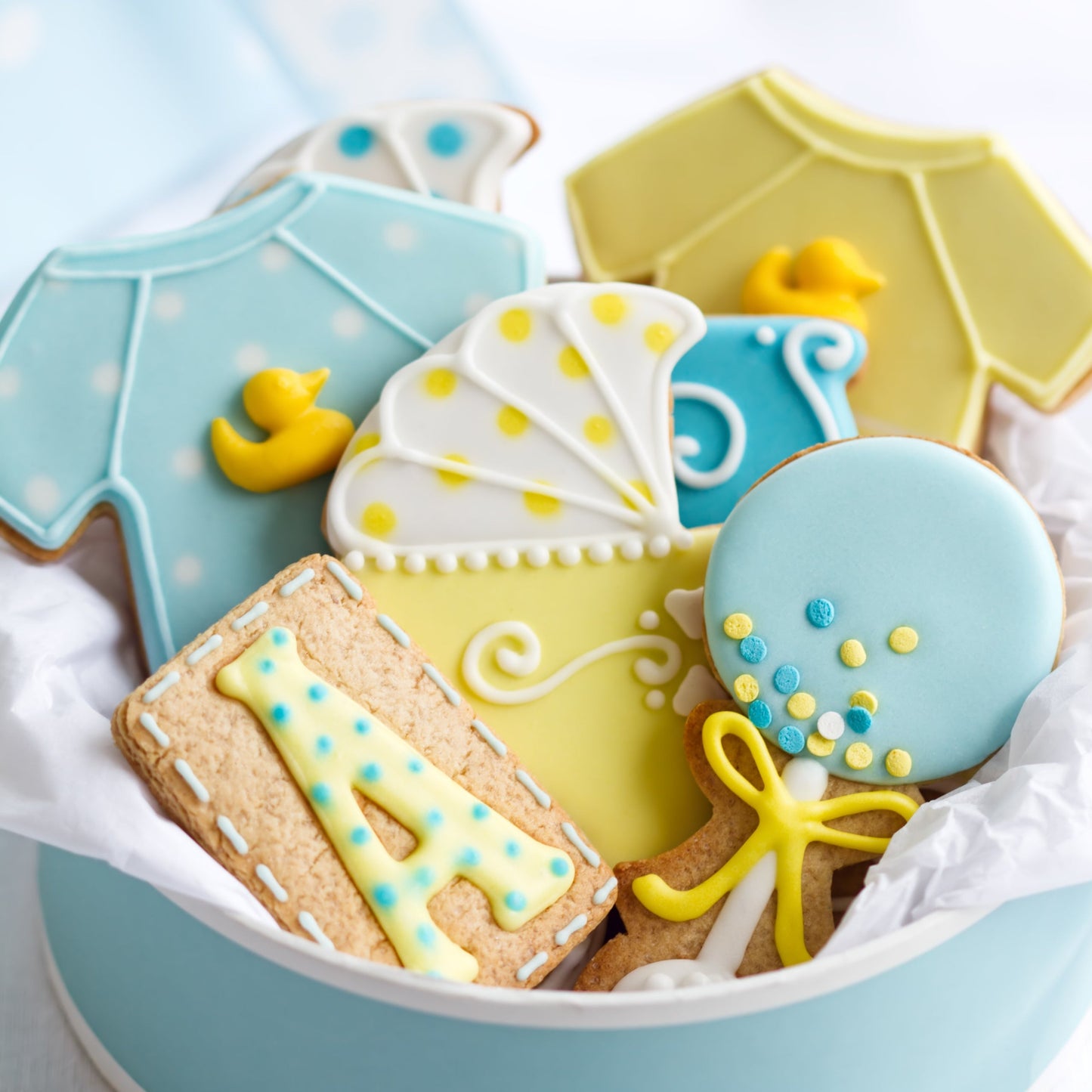 Curso "Decoración de galletas temática Babyshower"